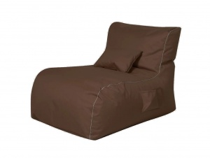 Кресло Лежак коричневый