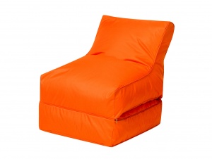 Кресло Лежак Раскладной оранжевый