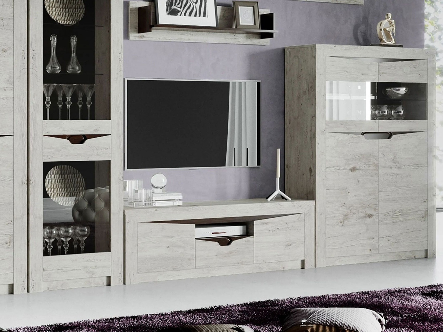 Шкаф-витрина Соренто купить в Москве