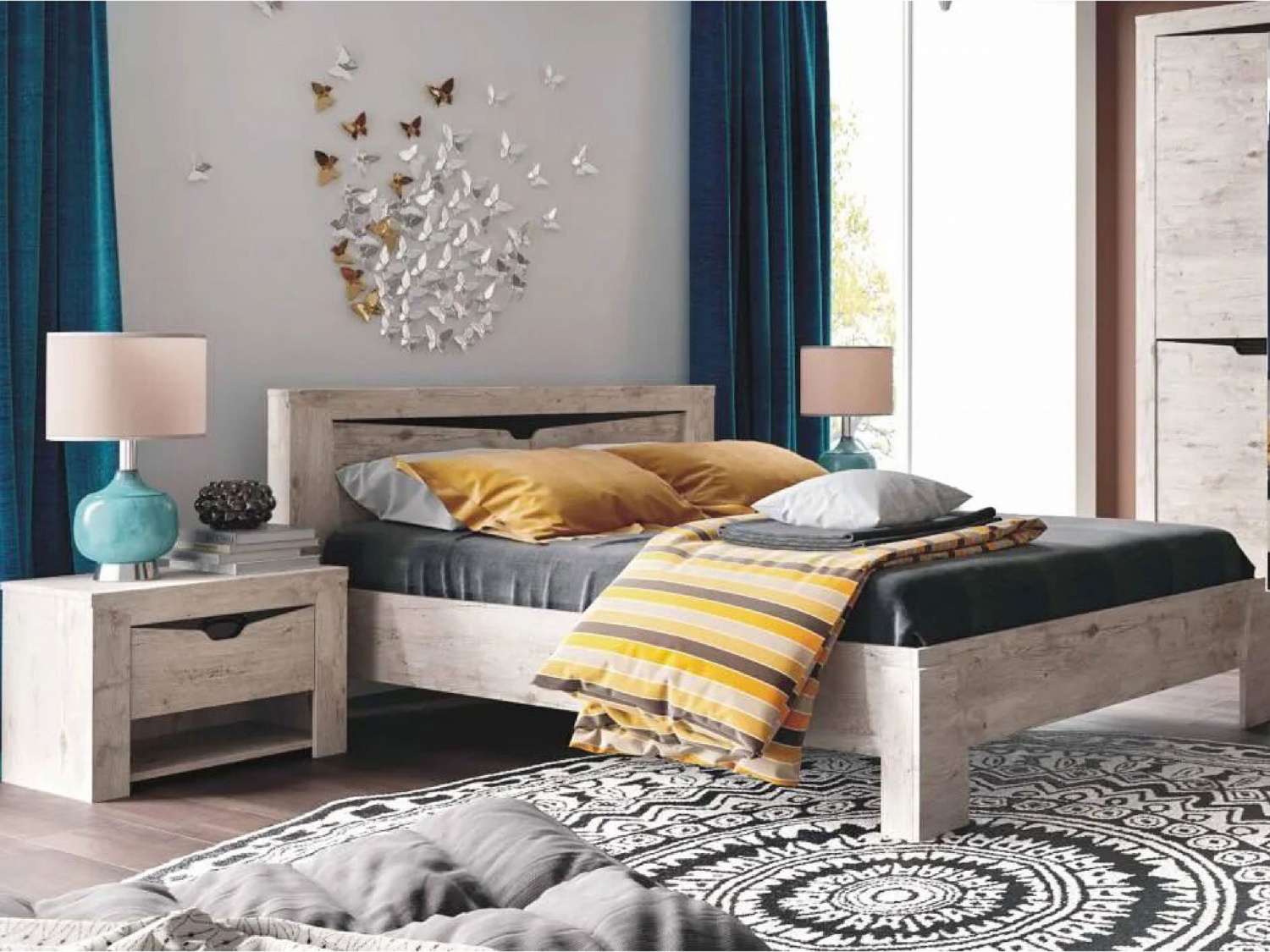 Кровать 120х200 Соренто купить в Москве