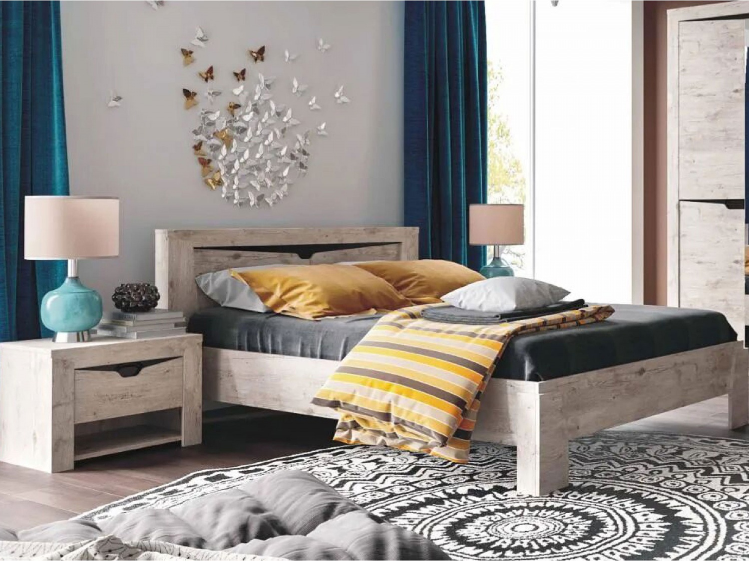 Модульная спальня Соренто купить в Москве