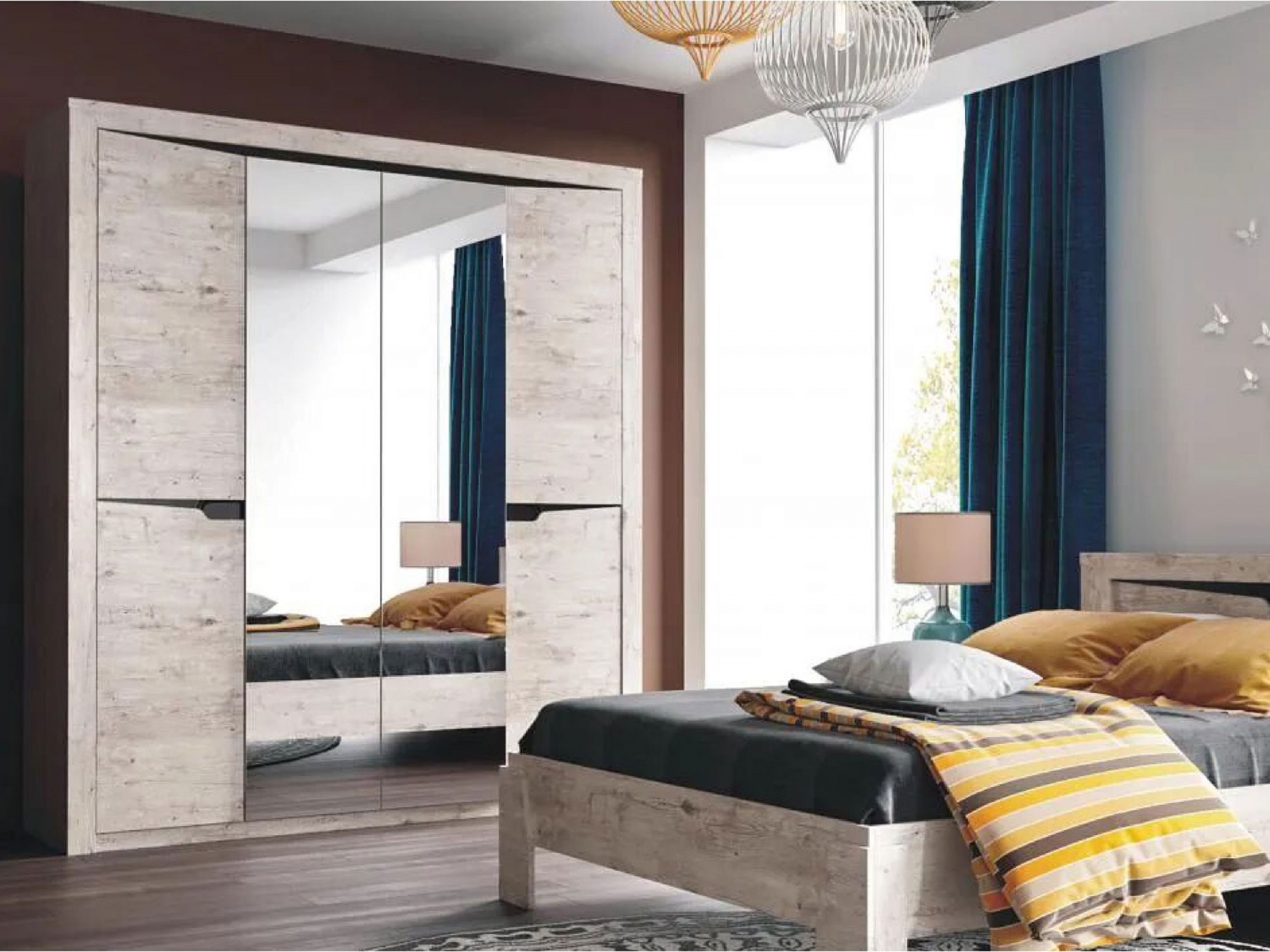 Модульная спальня Соренто купить в Москве