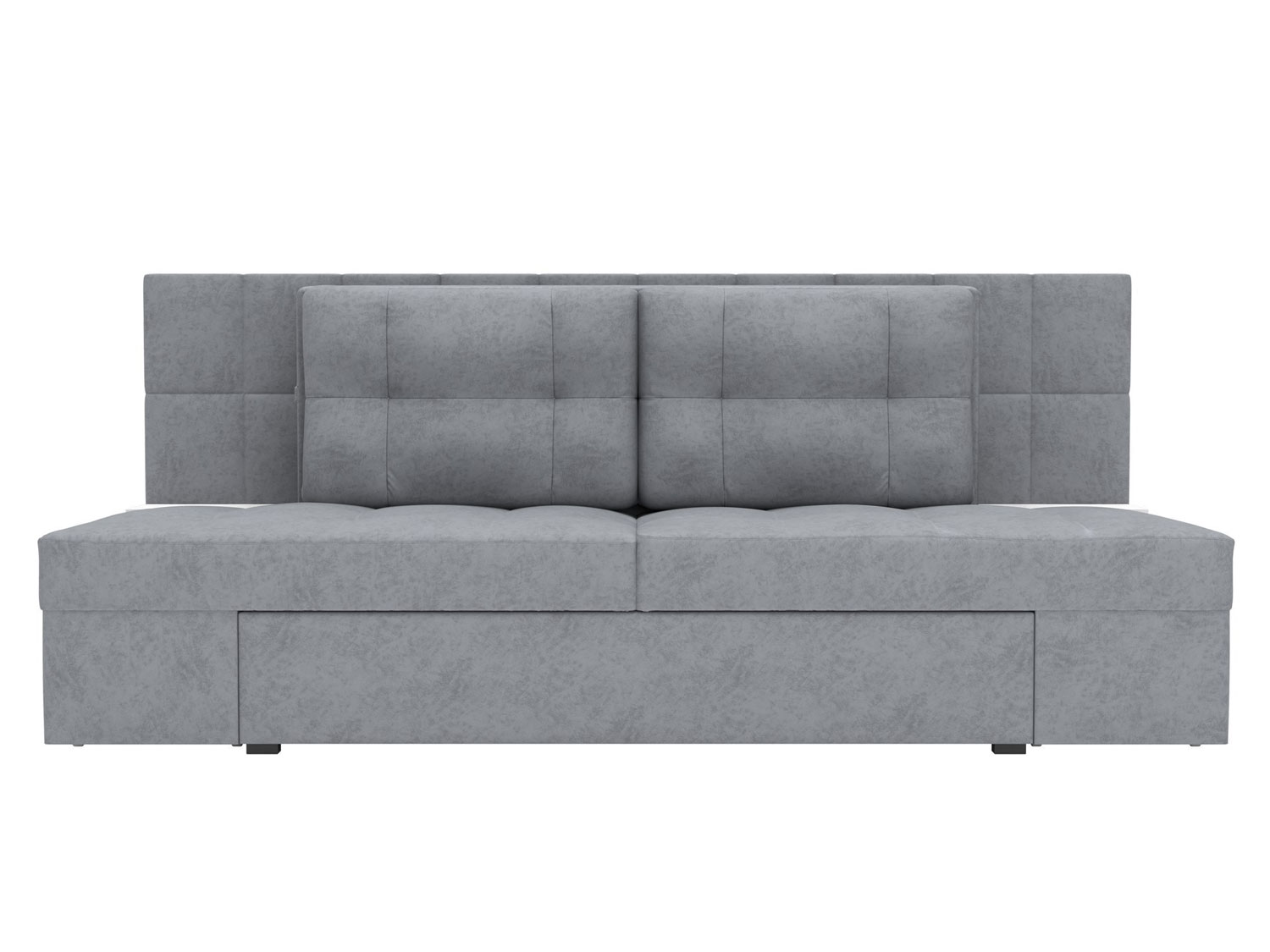 Диван Даллас (велюр Ocean 023 серый) купить в Москве Диван Даллас (велюр Ocean 023 серый) купить в Москве