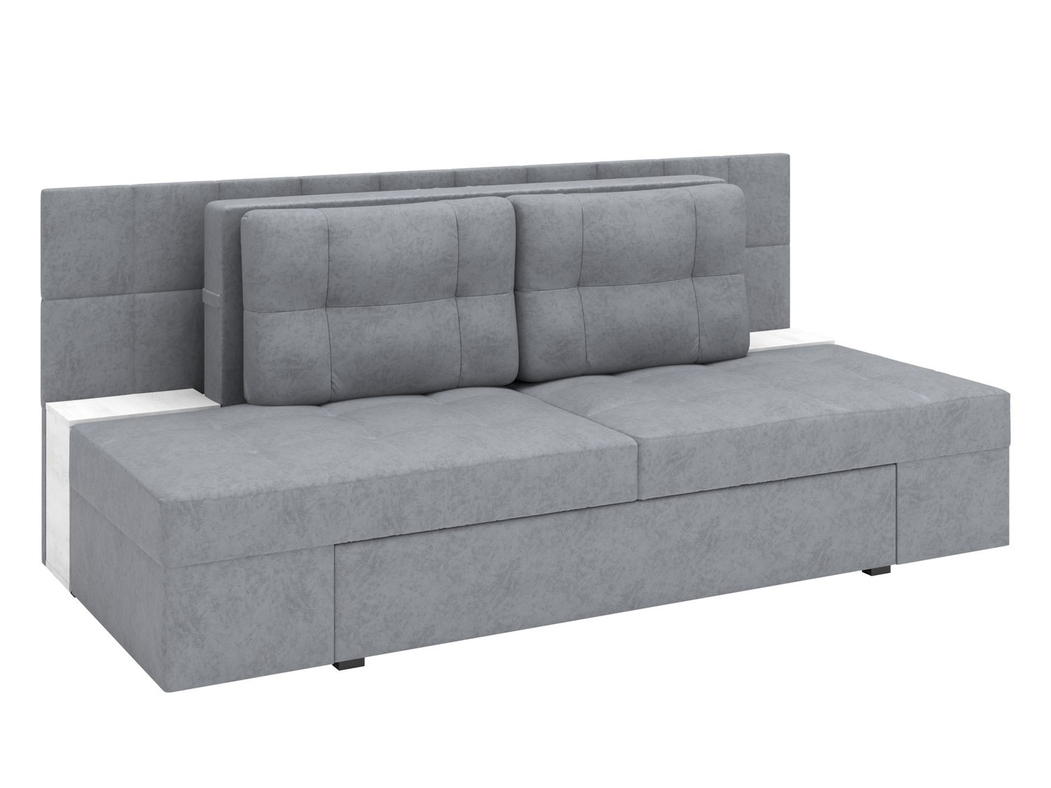 Диван Даллас (велюр Ocean 023 серый) купить в Москве Диван Даллас (велюр Ocean 023 серый) купить в Москве