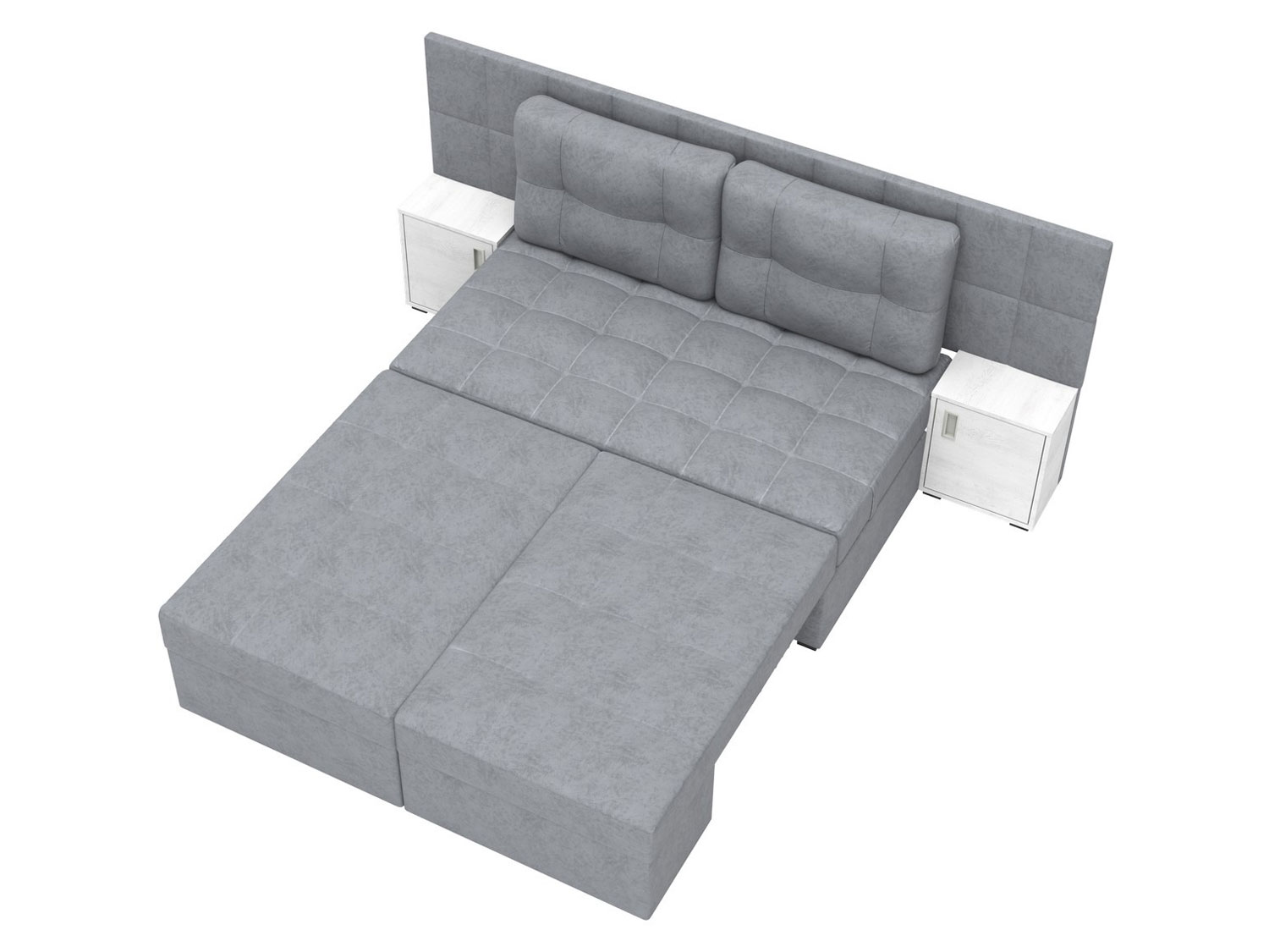 Диван Даллас (велюр Ocean 023 серый) купить в Москве Диван Даллас (велюр Ocean 023 серый) купить в Москве