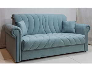 Диван Венеция (велюр Ньютон аква блю) сп.м. 145х200