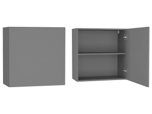 Шкаф навесной ТИП-60 Point (Поинт), серый графит