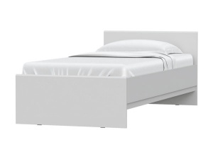 Кровать односпальная Stern (Штерн) 900х2000, белый (без ламелей)