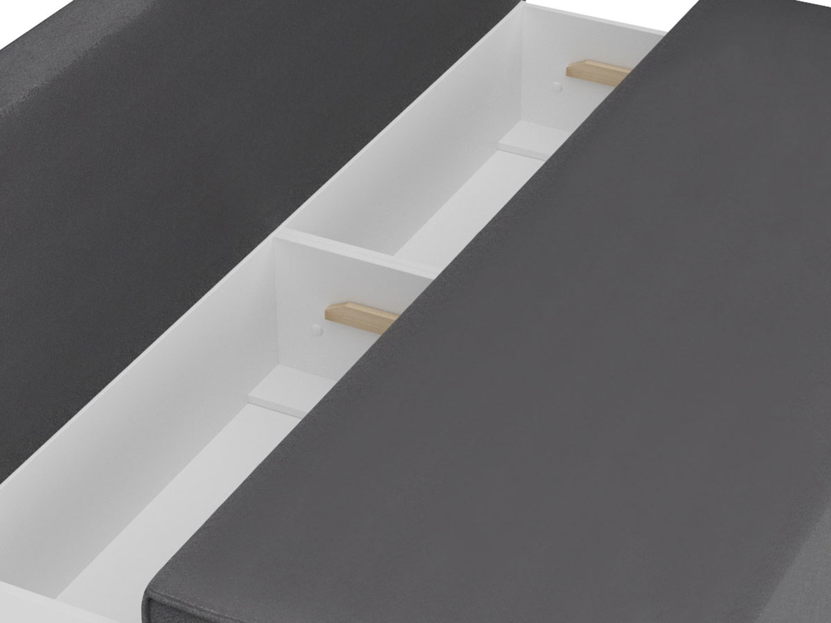 Диван раскладной недорогой Спейс 196х142, еврокнижка, ППУ, без подлокотников купить в Москве