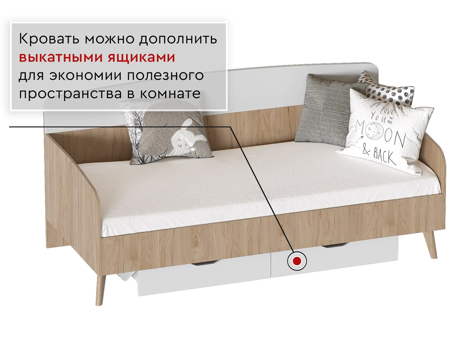 Кровать 900х2000 Калгари купить в Москве
