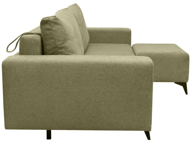 Диван Оливия линейный Melange khaki зеленый купить в Москве