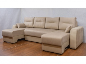 Диван трансформер Гарди 3 (велюр Канберра 35) сп.м. 255 х 158