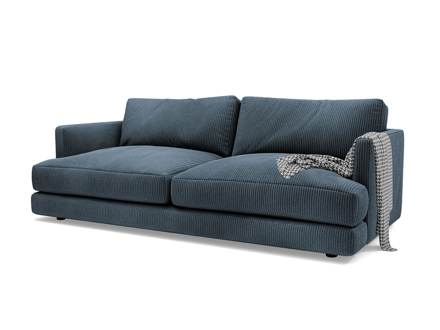 Диван Ибица Синий (Cilium Indigo) купить в Москве