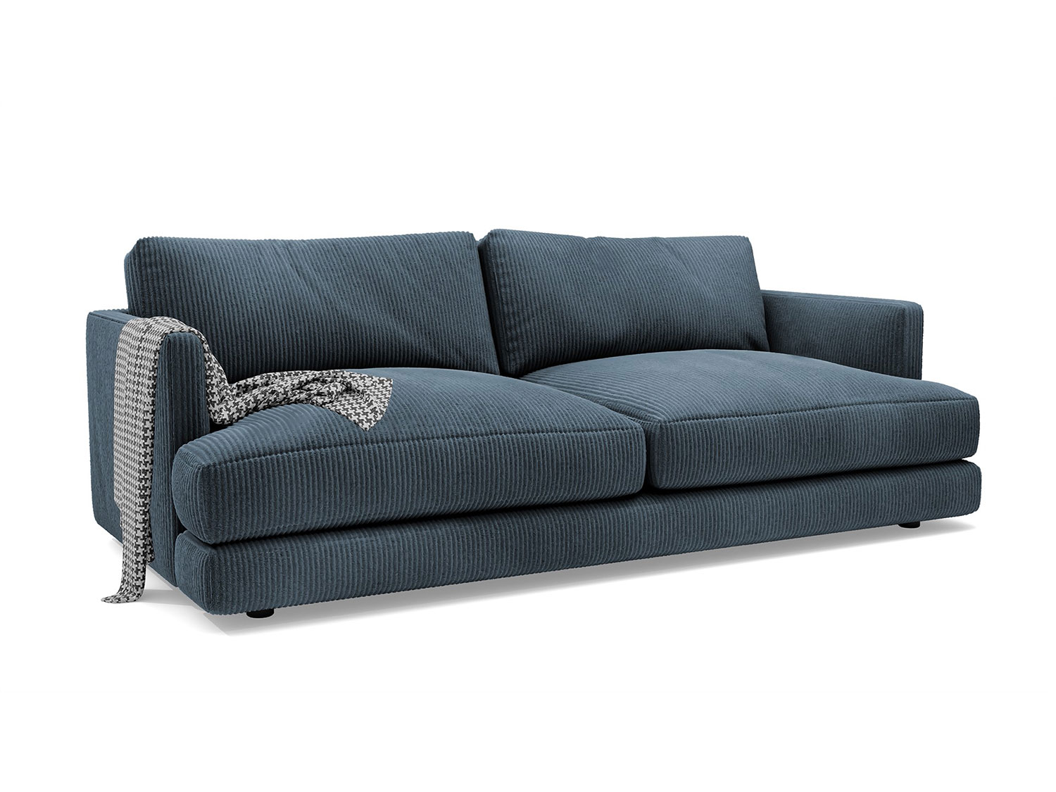 Диван Ибица Синий (Cilium Indigo) купить в Москве