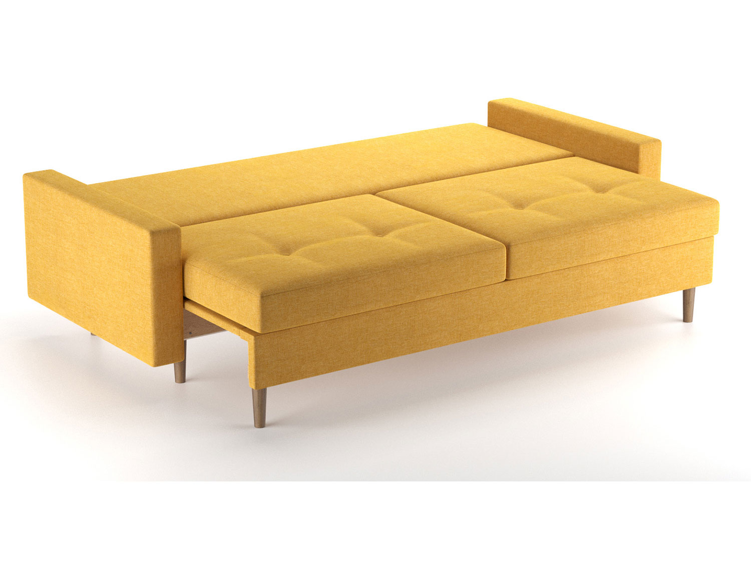 Диван Массимо (рогожка Savana Plus Yellow) купить в Москве