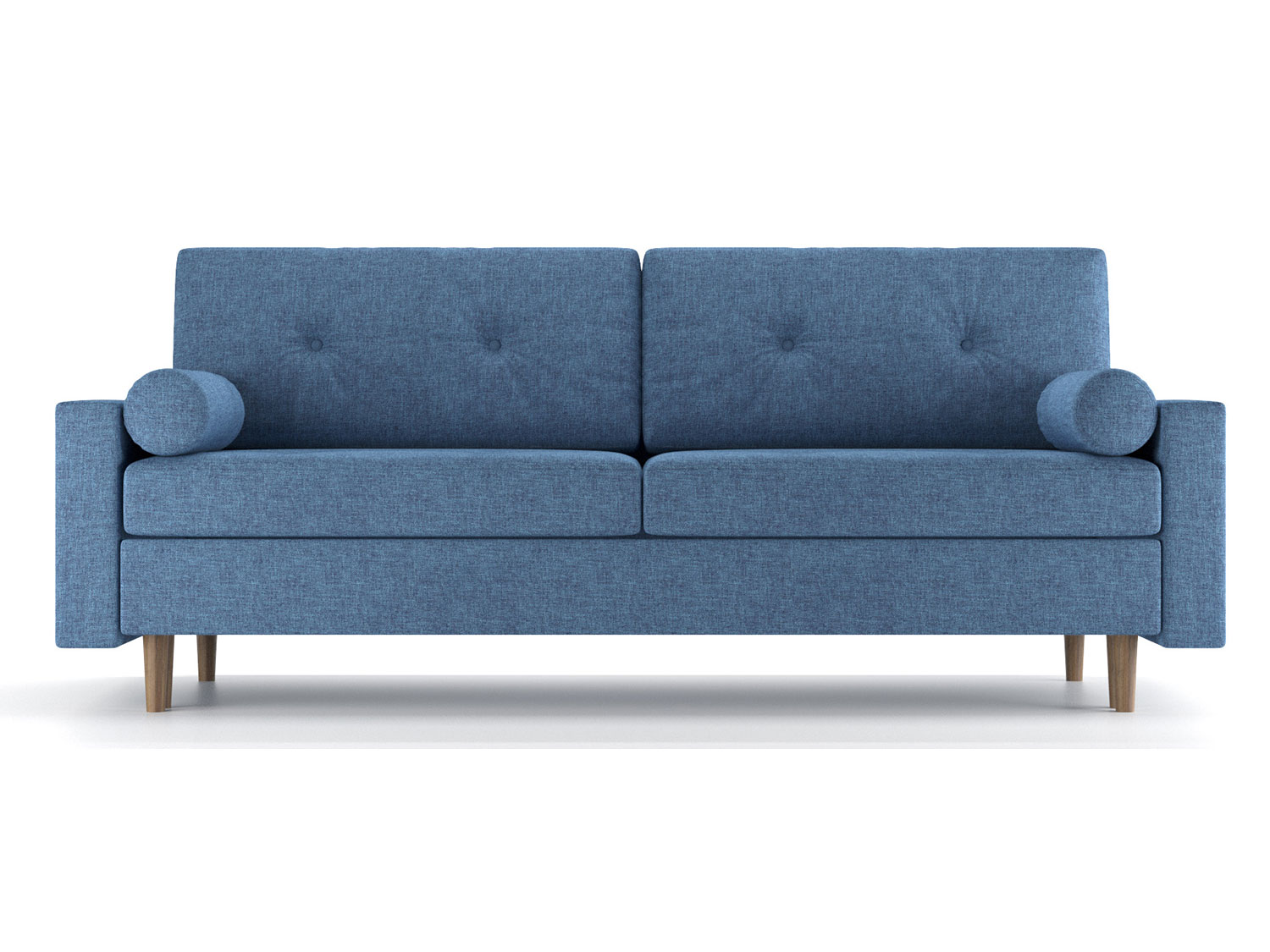 Диван Массимо (рогожка Savana Plus Blue) купить в Москве
