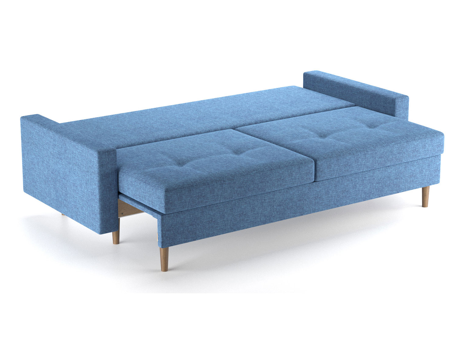 Диван Массимо (рогожка Savana Plus Blue) купить в Москве