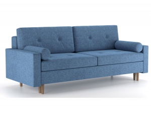 Диван Массимо (рогожка Savana Plus Blue)