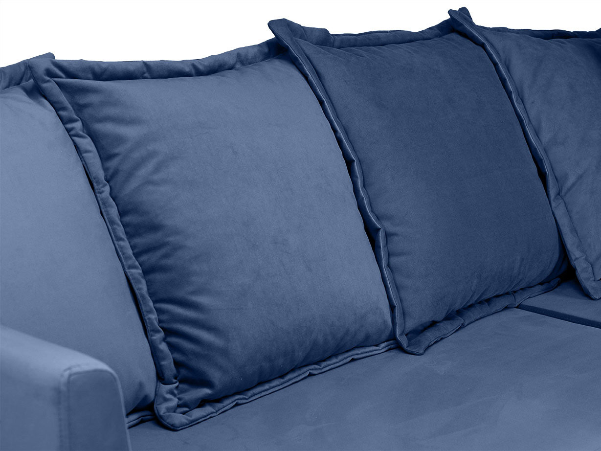 Диван угловой Хольмсунд (велюр Velutto 46), правый купить в Москве Диван угловой Хольмсунд (велюр Velutto 46), правый купить в Москве