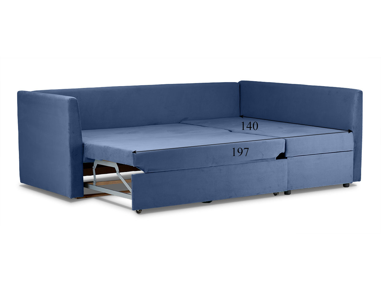 Диван угловой Хольмсунд (велюр Velutto 46), правый купить в Москве Диван угловой Хольмсунд (велюр Velutto 46), правый купить в Москве