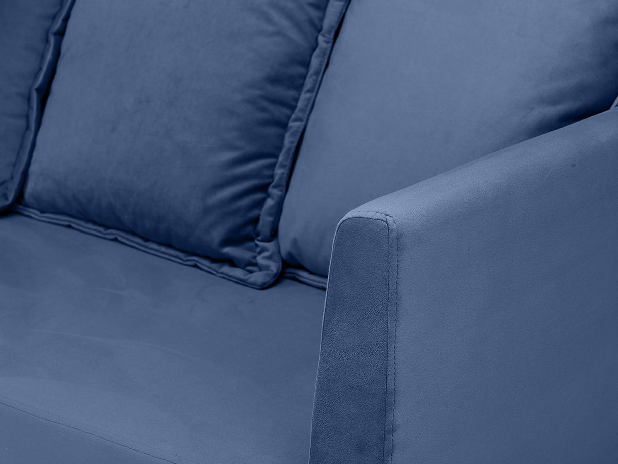 Диван угловой Хольмсунд (велюр Velutto 46), левый купить в Москве Диван угловой Хольмсунд (велюр Velutto 46), левый купить в Москве