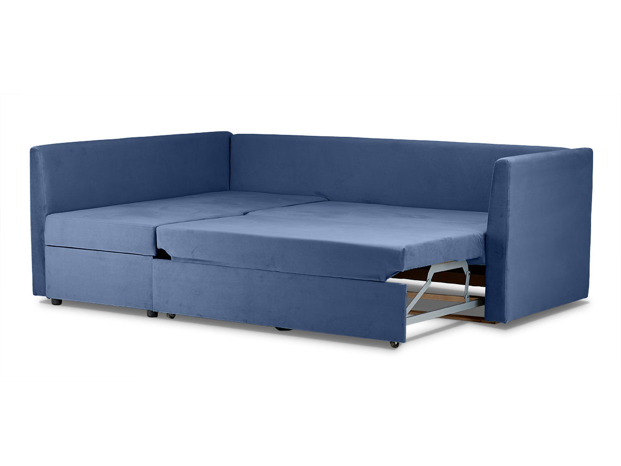 Диван угловой Хольмсунд (велюр Velutto 46), левый купить в Москве Диван угловой Хольмсунд (велюр Velutto 46), левый купить в Москве