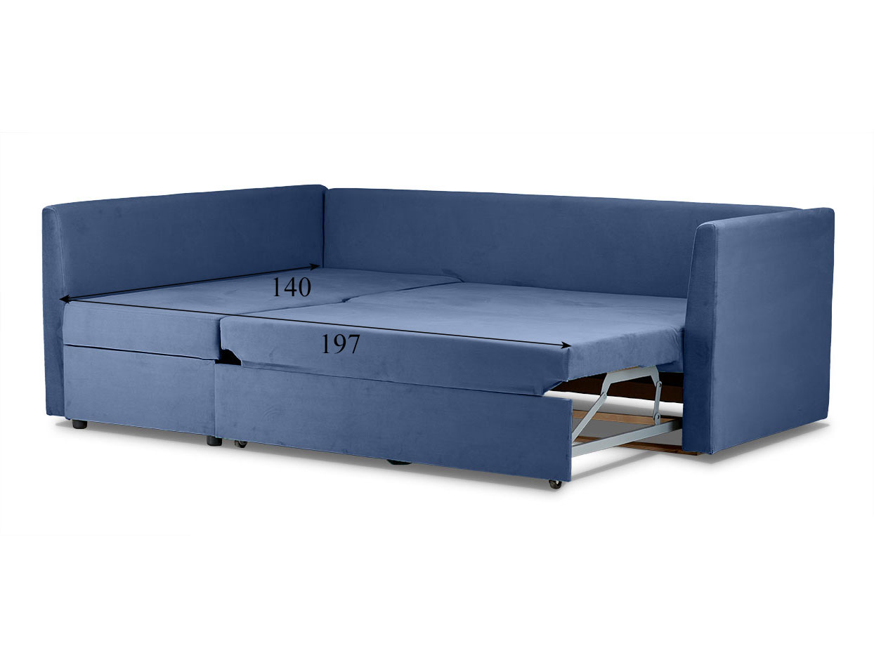 Диван угловой Хольмсунд (велюр Velutto 46), левый купить в Москве Диван угловой Хольмсунд (велюр Velutto 46), левый купить в Москве