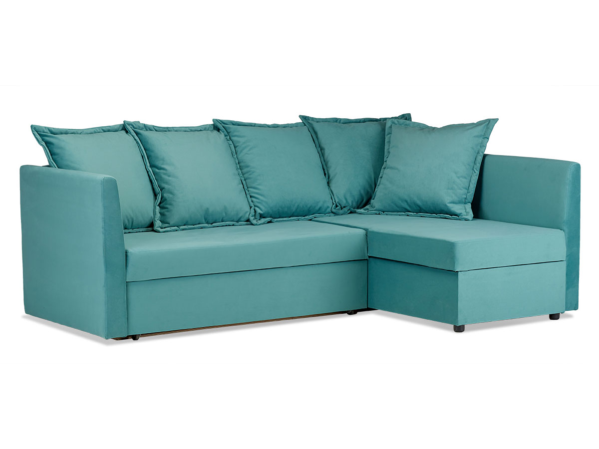 Диван угловой Хольмсунд (велюр Velutto 44), правый купить в Москве Диван угловой Хольмсунд (велюр Velutto 44), правый купить в Москве