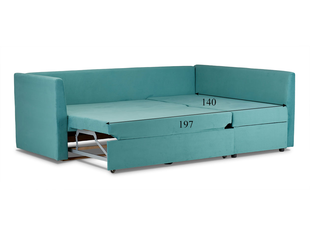 Диван угловой Хольмсунд (велюр Velutto 44), правый купить в Москве Диван угловой Хольмсунд (велюр Velutto 44), правый купить в Москве