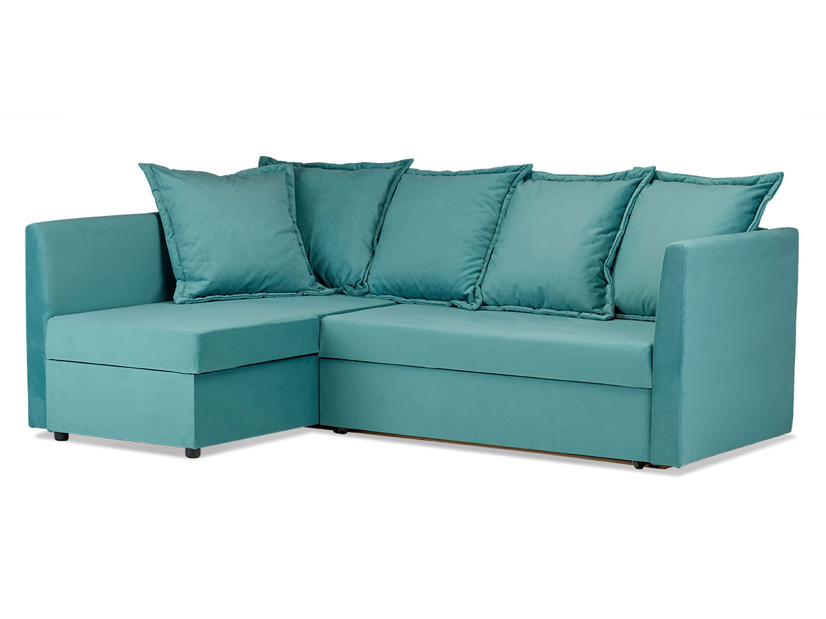 Диван угловой Хольмсунд (велюр Velutto 44), левый купить в Москве Диван угловой Хольмсунд (велюр Velutto 44), левый купить в Москве