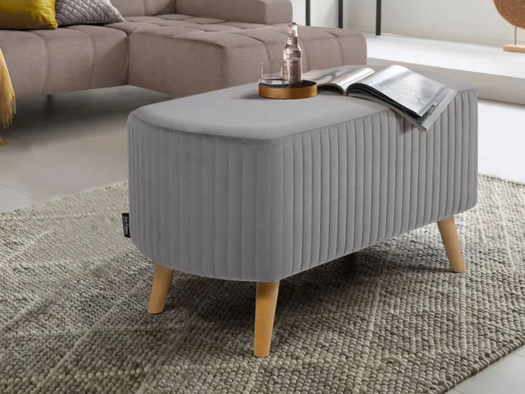 Банкетка А9 серый №25 купить в Москве