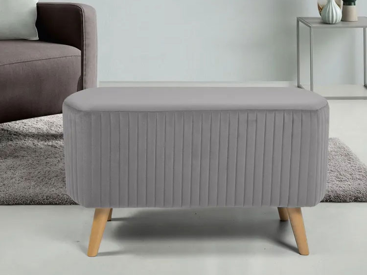 Банкетка А9 серый №25 купить в Москве