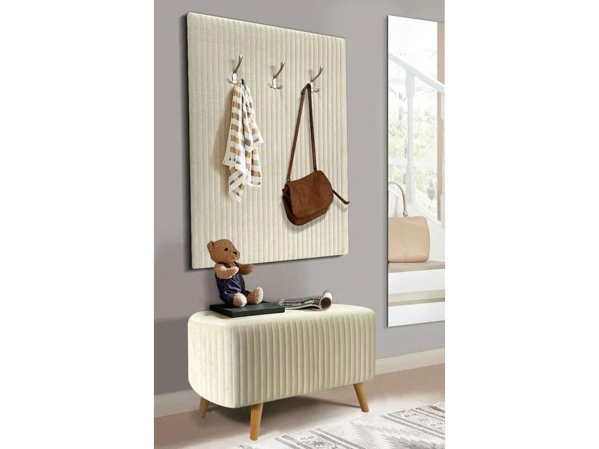 Вешалка настенная В 1 молочный №1 купить в Москве Вешалка настенная В 1 молочный №1 купить в Москве