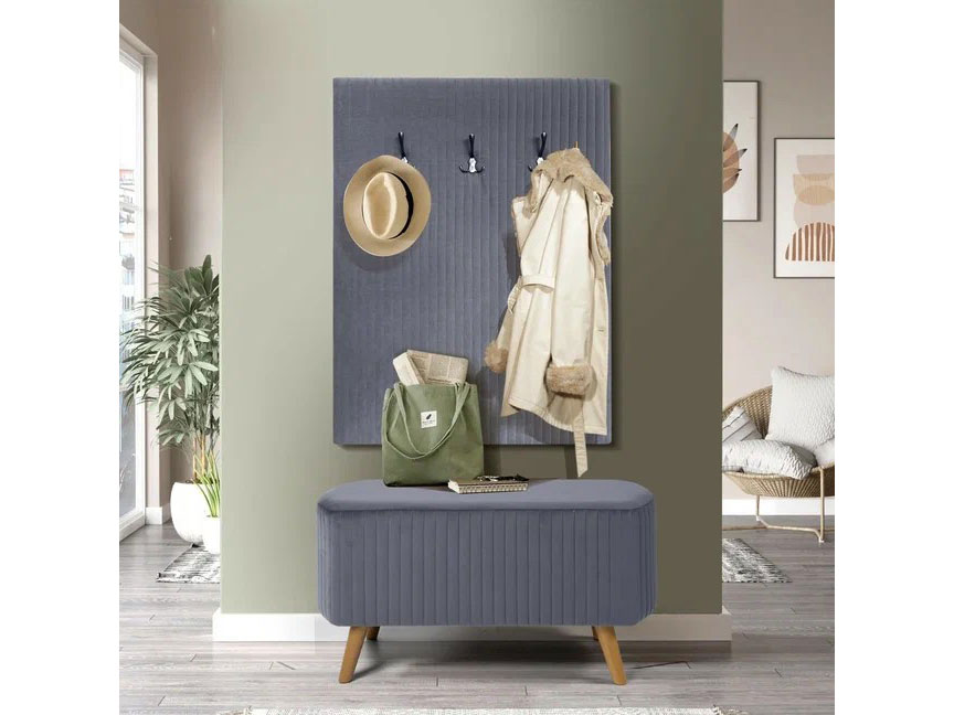 Вешалка настенная В 1 серый №25 купить в Москве Вешалка настенная В 1 серый №25 купить в Москве