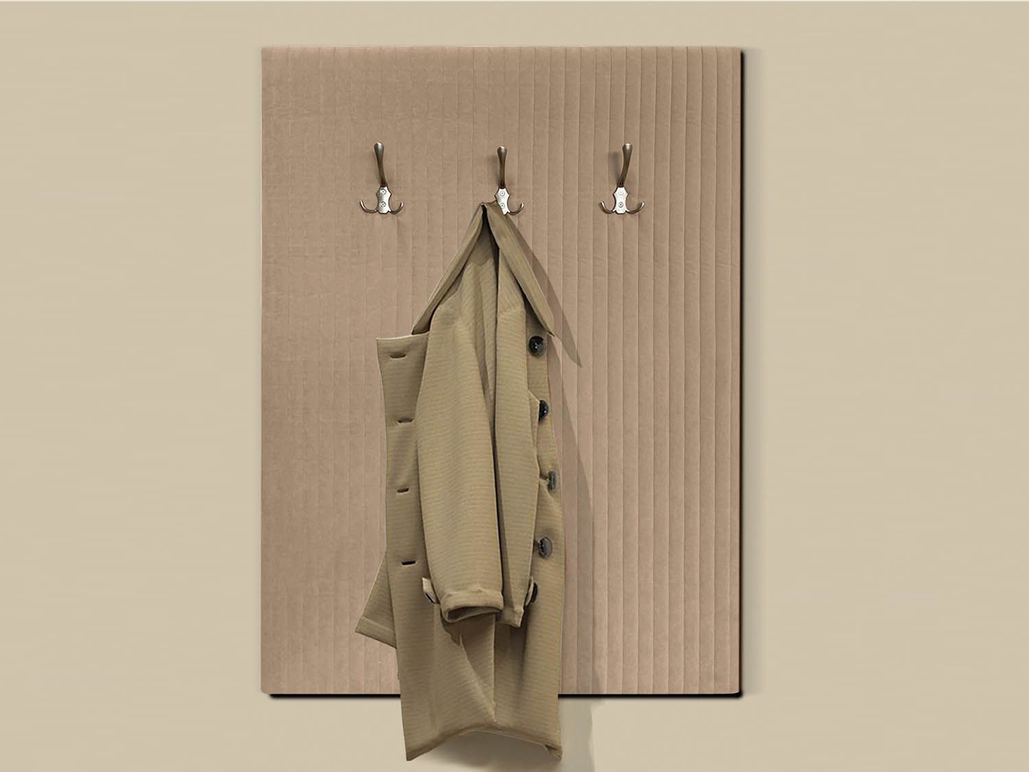 Вешалка настенная В 1 бежевый №4 купить в Москве Вешалка настенная В 1 бежевый №4 купить в Москве