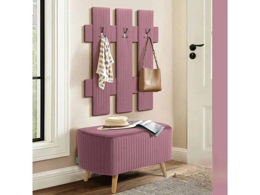 Вешалка настенная В 2 пудра №15 купить в Москве Вешалка настенная В 2 пудра №15 купить в Москве