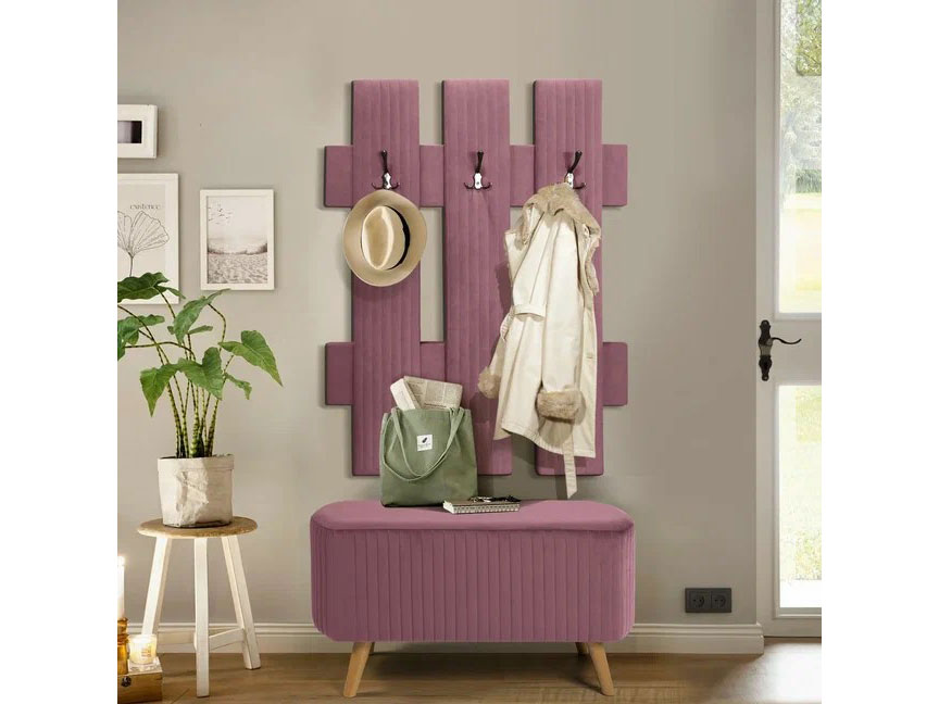 Вешалка настенная В 2 пудра №15 купить в Москве Вешалка настенная В 2 пудра №15 купить в Москве