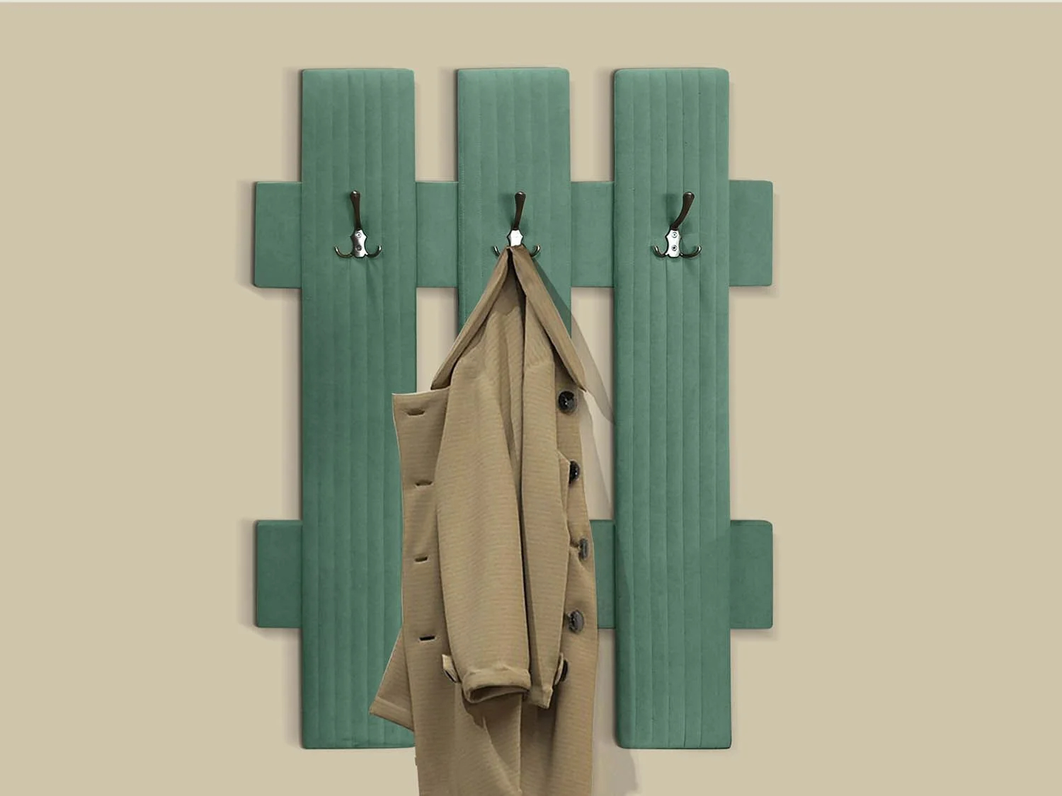 Вешалка настенная В 2 бирюза №21 купить в Москве Вешалка настенная В 2 бирюза №21 купить в Москве