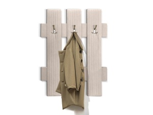 Вешалка настенная В 2 молочный №1