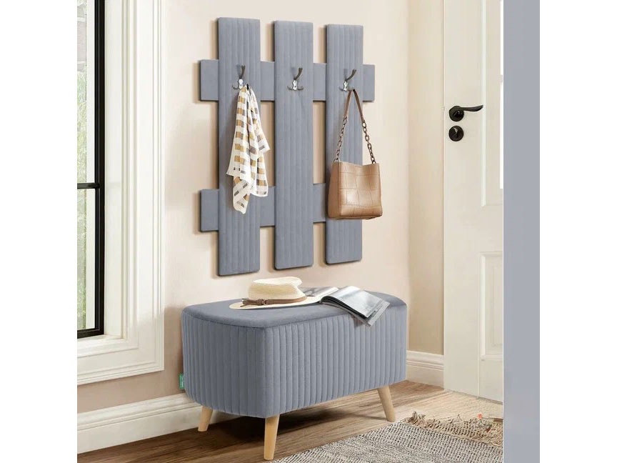 Вешалка настенная В 2 серый №25 купить в Москве Вешалка настенная В 2 серый №25 купить в Москве