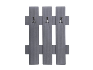 Вешалка настенная В 2 серый №25