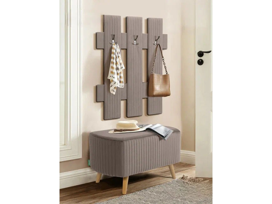 Вешалка настенная В 2 какао №8 купить в Москве Вешалка настенная В 2 какао №8 купить в Москве