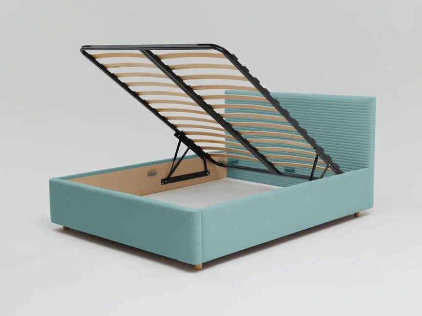 Кровать Event Loft 1800 с под. механизмом, бирюза №21 купить в Москве Кровать Event Loft 1800 с под. механизмом, бирюза №21 купить в Москве