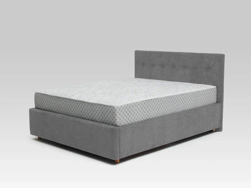 Кровать Nova 1400 с основанием, серый №25 купить в Москве Кровать Nova 1400 с основанием, серый №25 купить в Москве