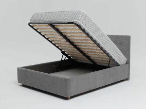 Кровать Nova 1600 с под. механизмом, серый №25