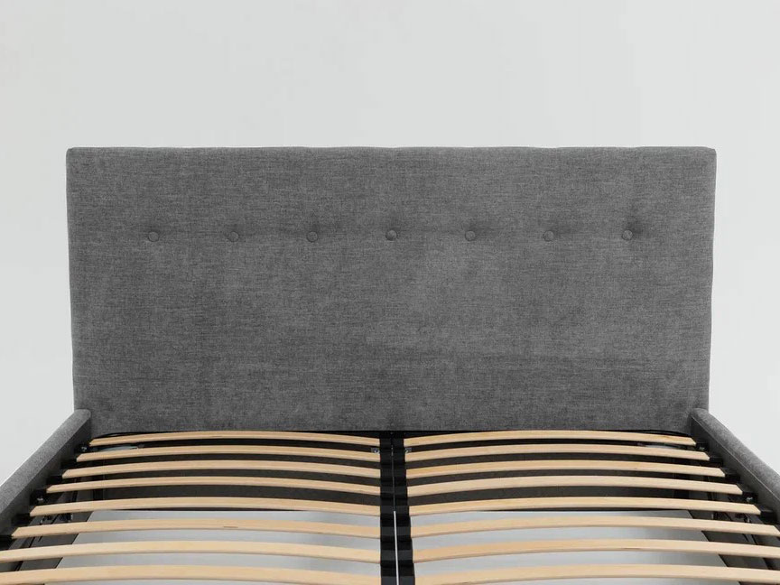Кровать Nova 1800 с основанием, серый №25 купить в Москве Кровать Nova 1800 с основанием, серый №25 купить в Москве