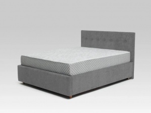 Кровать Nova 1800 с основанием, серый №25