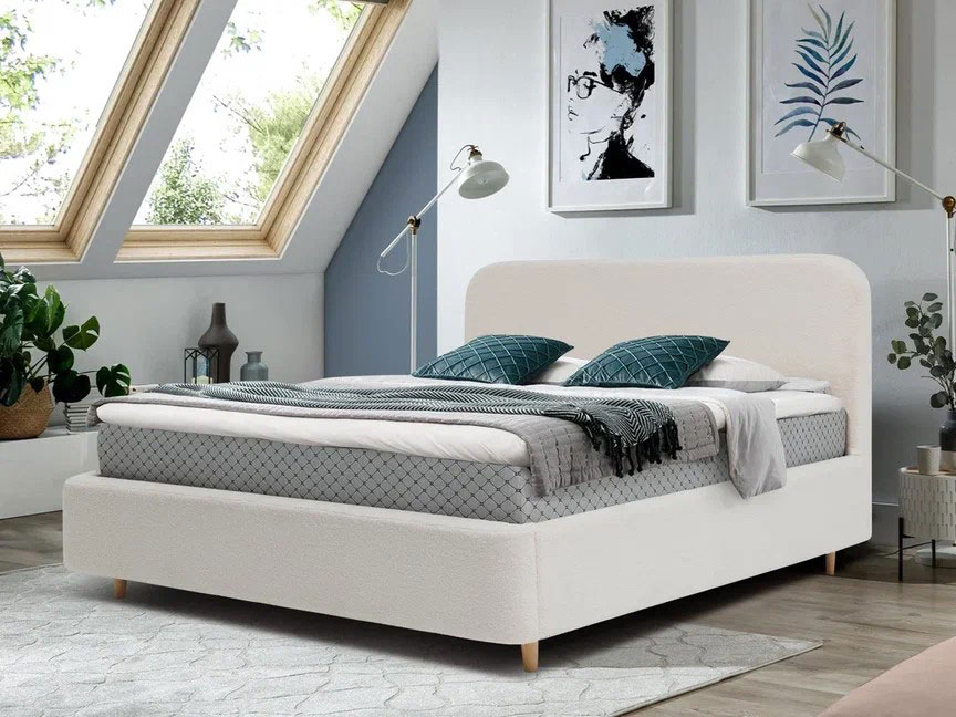 Кровать Fly 1800 с под. механизмом, белый купить в Москве Кровать Fly 1800 с под. механизмом, белый купить в Москве