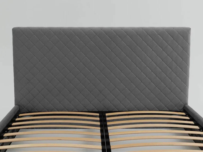 Кровать Galaxy 1600 с под. механизмом, серый №25 купить в Москве Кровать Galaxy 1600 с под. механизмом, серый №25 купить в Москве