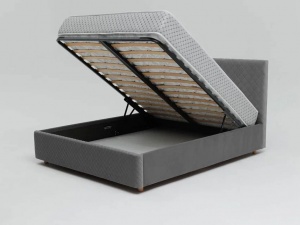 Кровать Galaxy 1600 с под. механизмом, серый №25